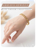 Golden anti tarnish bracelet
