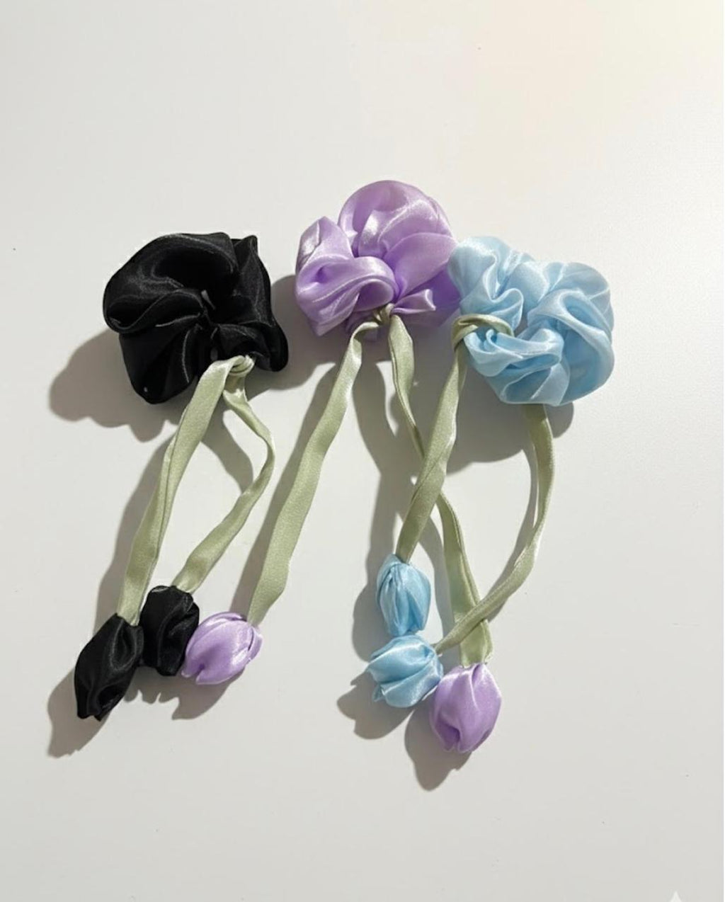 Tulip scrunchies