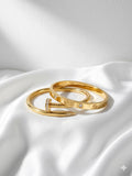 Golden antitarnish Nail bracelet