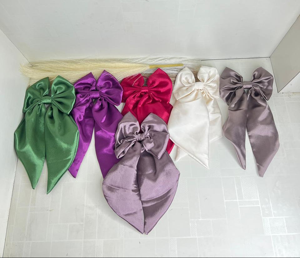 Fairytale bow hair clip